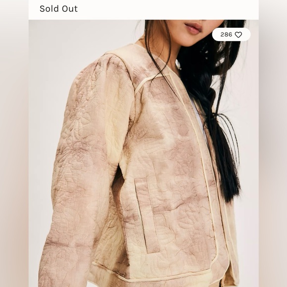 Llani from Free People Tie Dye Bomber Jacket Size L - Picture 2 of 7